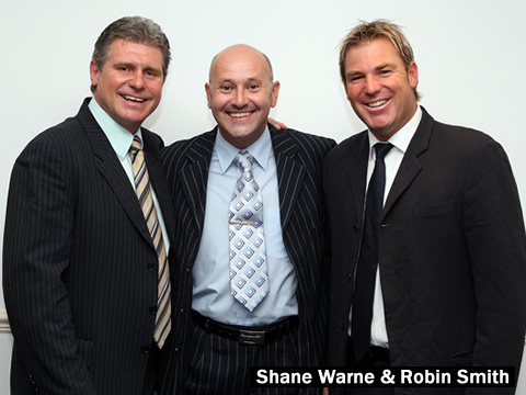 Shane Warne & Robin Smith