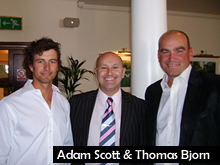 Jed & Adam Scott & Thomas Bjorn